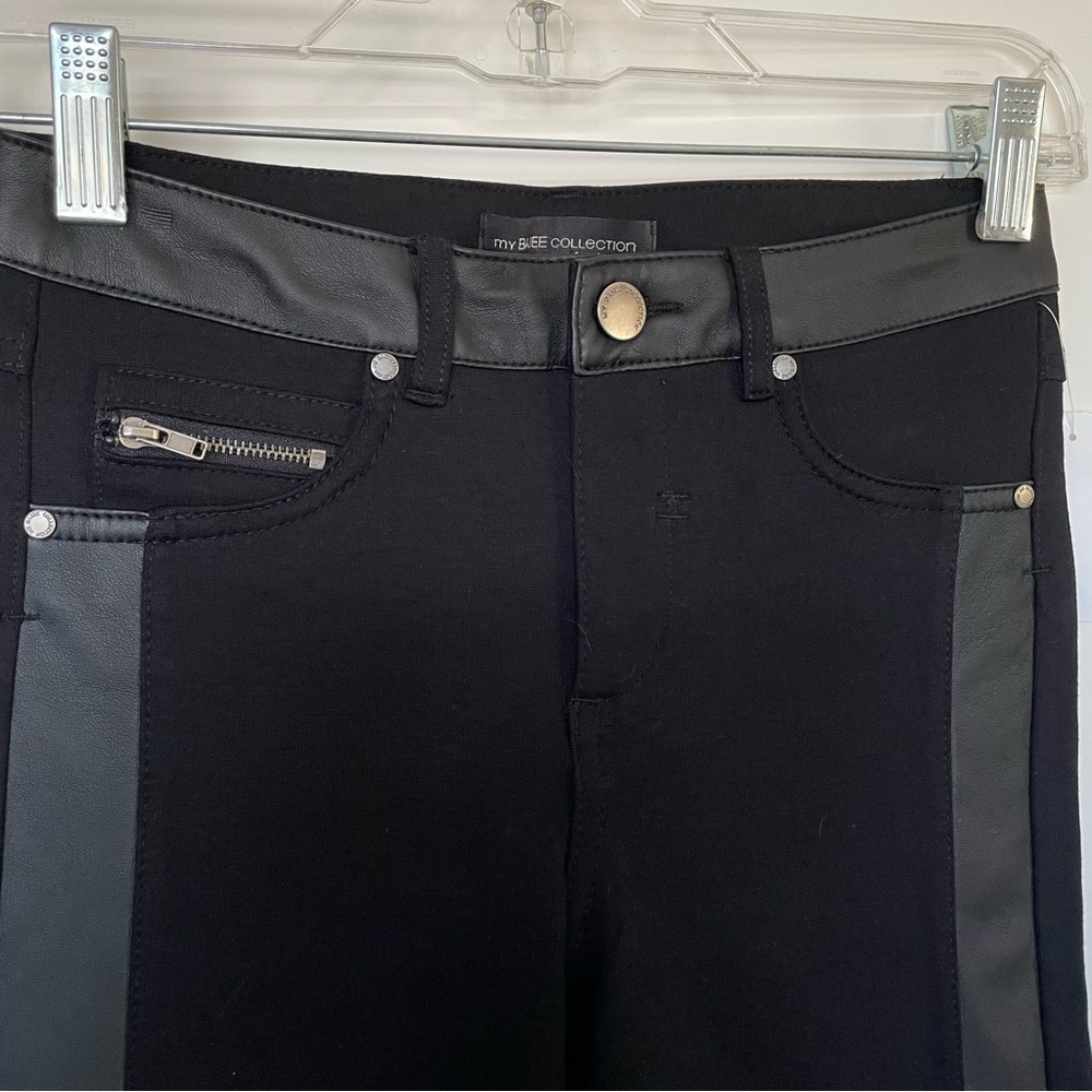 Leather jeggings pants - Picture 3 of 7